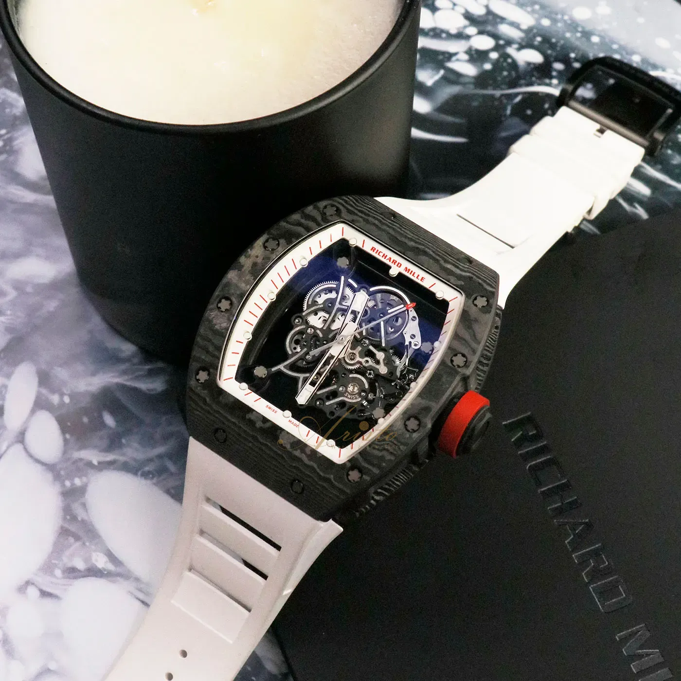 アイドル S-5 RM055 carbon Richard Mille RM55 RM055 Carbon Fiber